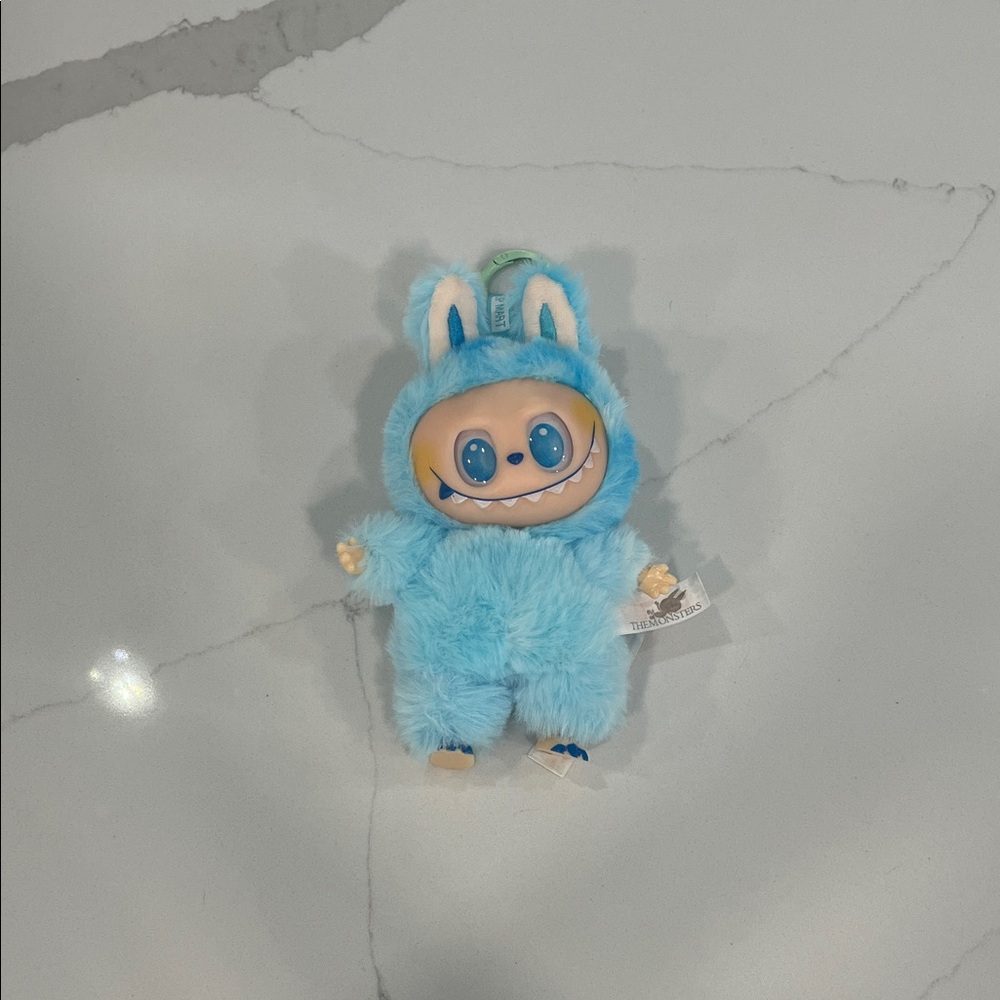 Blue Labubu! BIG IN TO ENERGY